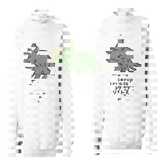 ジュラシック・ワールド Triceratops Loose Illust スウェットシャツ - Kawaiitshirt