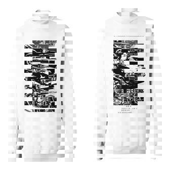 スカイライン ハコスカ ビンテージ スポーツカー ワイスピ ハードチューン グッズ 長袖tシャツ スウェットシャツ - Kawaiitshirt