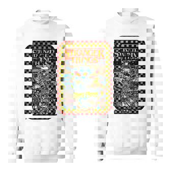 ストレンジャー・シングス プロモ コミック イレブン リンク O マニア レトロ 80年代 長袖tシャツ スウェットシャツ - Kawaiitshirt