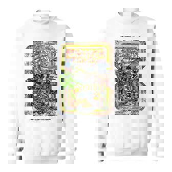 ストレンジャー・シングス プロモ コミック ホッパー デモゴルゴン ヴィンテージ 80年代 スウェットシャツ - Kawaiitshirt