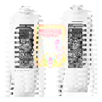 ストレンジャー・シングス プロモコミック The Partyecna セピア ヴィンテージ スウェットシャツ - Kawaiitshirt