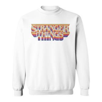ストレンジャー・シングス ロゴ レトロ 旅行 ファン 記念品 スウェットシャツ - Kawaiitshirt