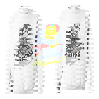 スポンジボブ スクエアパンツ スポンジボブ Watch This スウェットシャツ - Kawaiitshirt