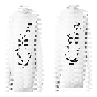 スマイリーシャツ スマイリーフェイス かわいいグラフィック スウェットシャツ - Kawaiitshirt