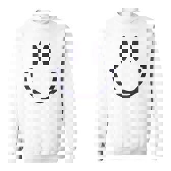スマイリーフェイス キュート ポジティブ モチベーションアップ ハッピーススマイルフェイス スウェットシャツ - Kawaiitshirt