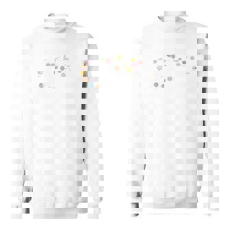 ソーイング タンポポ 花 キルティング 糸 編み物 工芸 長袖tシャツ スウェットシャツ - Kawaiitshirt