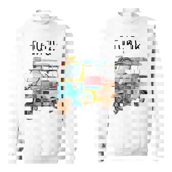 タイ トゥクトゥク バンコク スウェットシャツ - Kawaiitshirt