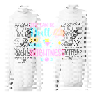 ダイヤモンドペインティングアーティストlife Can Be Dullダイヤモンドペインティング スウェットシャツ - Kawaiitshirt