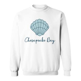 チェサピーク湾 ホタテ貝殻 貝殻 ビーチ 沿岸釣り スウェットシャツ - Kawaiitshirt