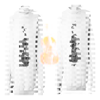 チェロ 楽器 モチーフ アート チェロ スウェットシャツ - Kawaiitshirt