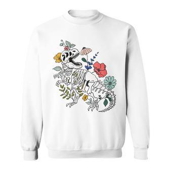 ティラノサウルス 恐竜 骨格 化石 古生物学 スウェットシャツ - Kawaiitshirt