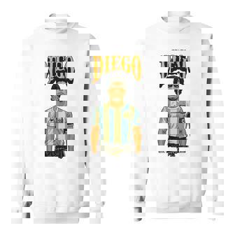 ディエゴ アルマンド マラドーナ アルゼンチン 長袖tシャツ スウェットシャツ - Kawaiitshirt