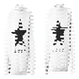 デヴィッド・ボウイ音楽ロックスターロゴ スウェットシャツ - Kawaiitshirt