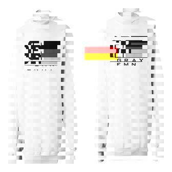 ドイツ 国旗 ドイツ カントリーコード Gerスポーツゲーム アスリート スウェットシャツ - Kawaiitshirt