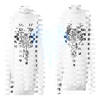 ネイティブアメリカン ココペリ クジラ ドリームキャッチャー 9 ファンファン ファン スウェットシャツ - Kawaiitshirt