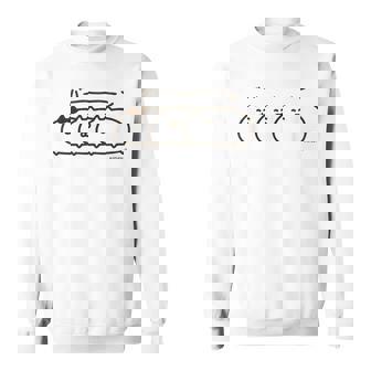 ネコこのゴロ バーン スウェットシャツ - Kawaiitshirt