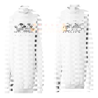 ノーブンチョウノーライフ 鳥好き 文鳥好き 文鳥の飼い主 おもしろ 可愛い ブンチョウ 文鳥 長袖tシャツ スウェットシャツ - Kawaiitshirt