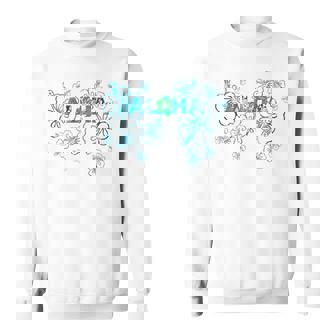 ハイビスカス アロハ ハワイ メレ カリキマカ オアフマウイ マハロラブ 長袖tシャツ スウェットシャツ - Kawaiitshirt