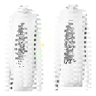 ハリケーンランタンtシャツ白 スウェットシャツ - Kawaiitshirt