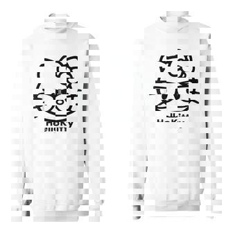 ハローキティ Usデザイン カオ メガネ スウェットシャツ - Kawaiitshirt