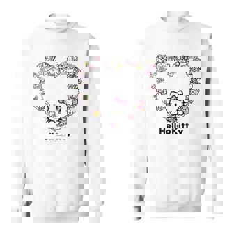 ハローキティ Usデザイン ハート スウェットシャツ - Kawaiitshirt
