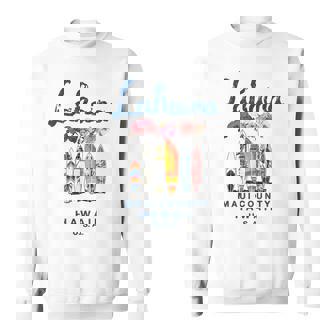 ハワイ ラハイナ マウイ ヴィンテージ サーフィン ハワイアン スウェットシャツ - Kawaiitshirt