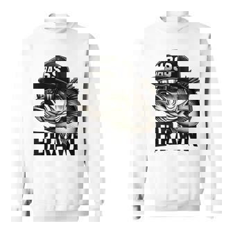 バス釣り クールなグラフィックデザイン 男性 漁師 スウェットシャツ - Kawaiitshirt