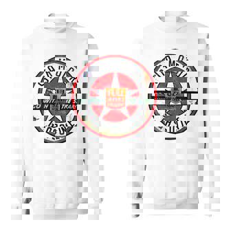 バックプリントのみ レトロ ビンテージ ガソリンスタンド スター モーター オイルカー スウェットシャツ - Kawaiitshirt