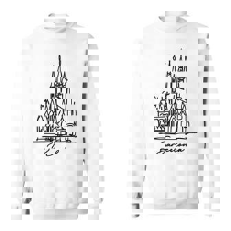 バルセロナ サグラダ ファミリア スペイン お土産 スウェットシャツ - Kawaiitshirt