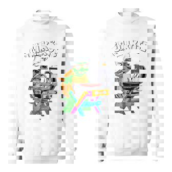 バーベキュー ヒキガエル 面白い 亀 バーベキュー ジャンパー 面白い スウェットシャツ - Kawaiitshirt