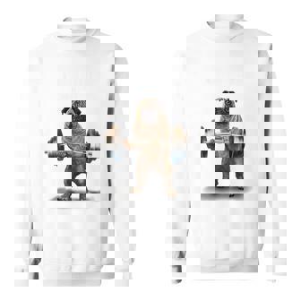 パグ の 筋トレ ついてこれないなら家に帰れ いぬ 犬 スウェットシャツ - Kawaiitshirt