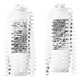 パルティータロ短調ソロヴァイオリンヨハン・セバスティアン・バッハ スウェットシャツ - Kawaiitshirt