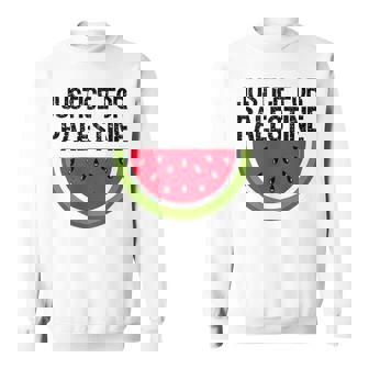 パレスチナの正義 スイカ 国旗 パレスチナ人 スウェットシャツ - Kawaiitshirt