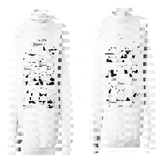 パンダヨガポーズ、パンダは異なるヨガポジションを作ります。 スウェットシャツ - Kawaiitshirt