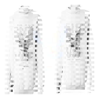 ヒップホップ Y2k Hip Hop レトロ ビンテージ アーバン バックプリント ストリートウェア ホワイトピジョン スウェットシャツ - Kawaiitshirt