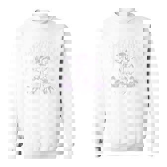 ヒップホップ アーバン ヴィンテージ エッジの効いた Y2k Hip Hop バックプリント ストリートウェア スカル 長袖tシャツ スウェットシャツ - Kawaiitshirt