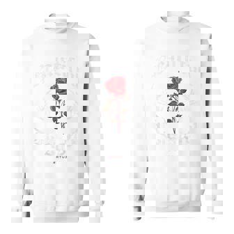 ヒップホップ アーバン ヴィンテージ ヒップスター Y2k バックプリント ストリートウェア ローズ スウェットシャツ - Kawaiitshirt