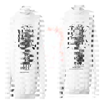 ヒップホップ ヴィンテージ エッジの効いた Y2k バックプリント ストリートウェア パンク スカル スウェットシャツ - Kawaiitshirt