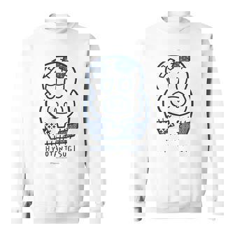 ヒョウタンツギ 和柄パッチ Ctezuka Productions スウェットシャツ - Kawaiitshirt