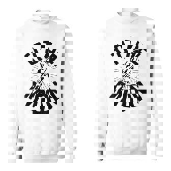 ビットコインから月へ、ビットコイン100k、ビットコイン暗号。 スウェットシャツ - Kawaiitshirt