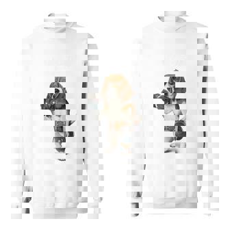 ビーグル 犬 ダンベル 筋トレ 筋肉 ワークアウト ジム スウェットシャツ - Kawaiitshirt