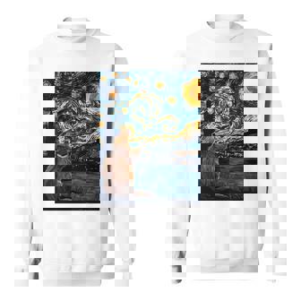 ビーバースターリーナイトヴァンゴッホ 長袖tシャツ スウェットシャツ - Kawaiitshirt