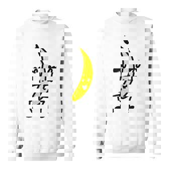 メンズ ファニースティックフィギュア フィットネス バナナダンベル トレーニング スウェットシャツ - Kawaiitshirt