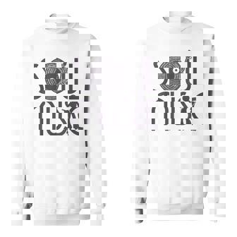 ファンクシャツ ヴィンテージ 70年代風 コスチューム 音楽 ターンテーブル スウェットシャツ - Kawaiitshirt