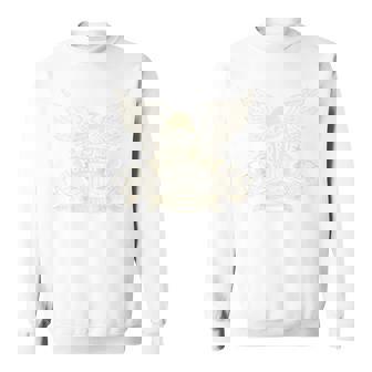 フォークリフトオペレーター アメリカンイーグル フォークリフトドライバー バックプリント スウェットシャツ - Kawaiitshirt