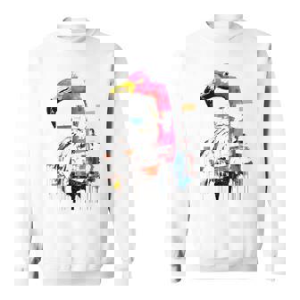 フラミンゴ 鮮やかな色 芸術的な野生動物の表現 スウェットシャツ - Kawaiitshirt