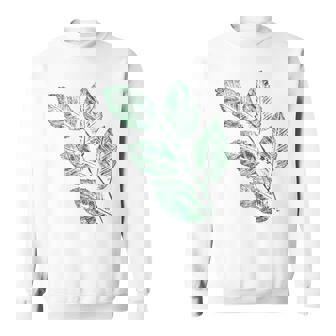ブナの葉 植物 自然と森林 木のグラフィックス スウェットシャツ - Kawaiitshirt