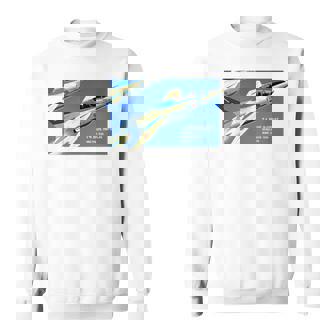 ブルーインパルス Photo-Like Illustration（カラー） スウェットシャツ - Kawaiitshirt