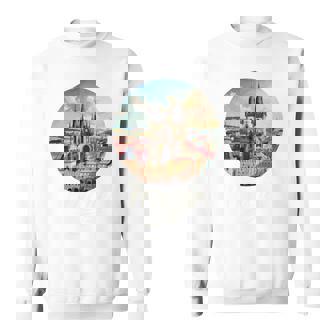 プラハ チェコ共和国 お土産 プラハ 長袖tシャツ スウェットシャツ - Kawaiitshirt