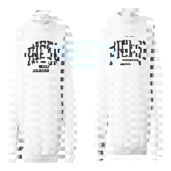 プリンストン ニュージャージー Nj カレッジ大学スタイル ブルー 長袖tシャツ スウェットシャツ - Kawaiitshirt